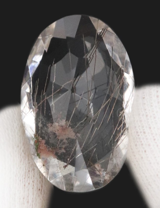 ジェムカット！「天使の髪」と呼ばれる、針状チタンを内包したルチルクォーツ（Rutilated Quartz）（その1）