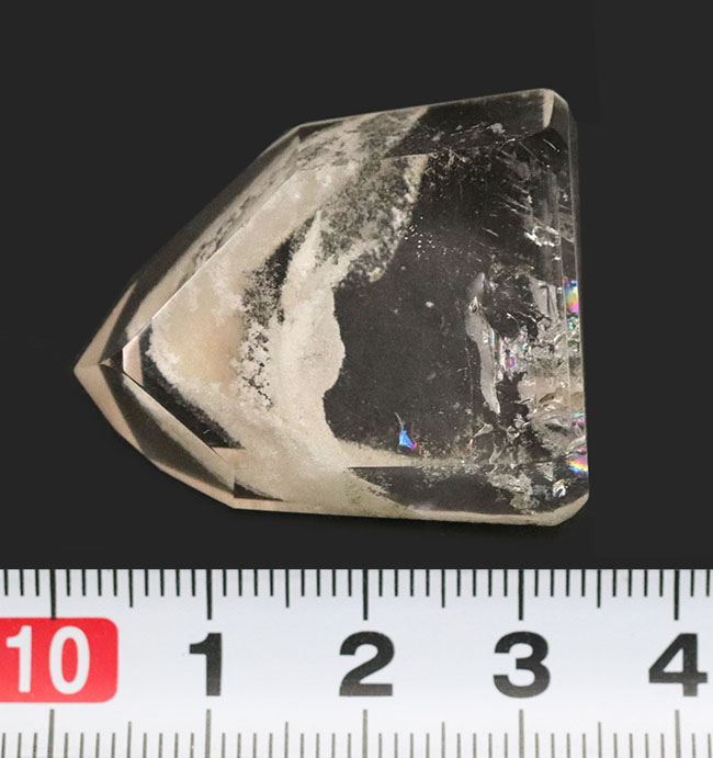 内部に雪山のような結晶が見える、特殊な美しき水晶、ファントムクォーツ（Phantom quartz）（その7）