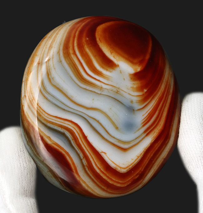 こんなにカラフルなメノウもない！マダガスカル産の色彩豊かな縞瑪瑙（メノウ・Agate）の上質標本（その4）