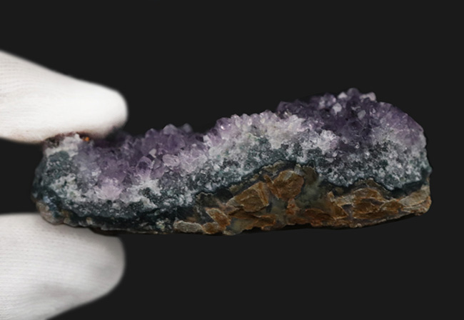 サービスプライス！産状が保存された天然アメシスト（Amethyst）の原石（その6）