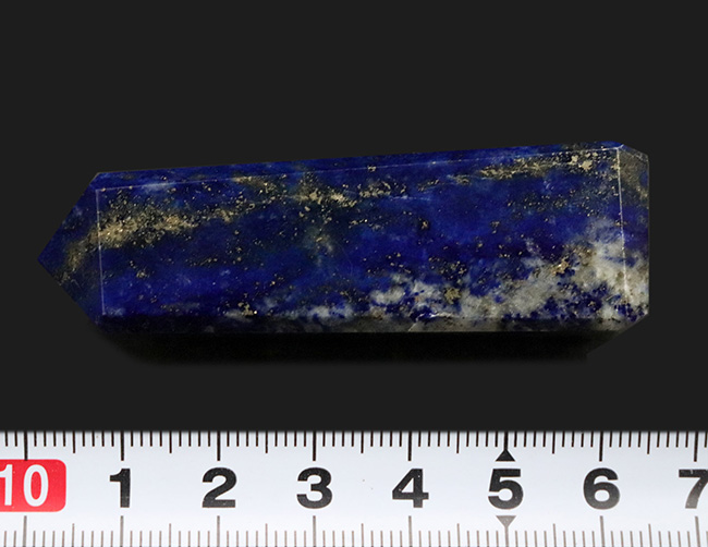 上質アフガン産！夜空を思わせる美しい模様が特徴のラピスラズリ（Lapis lazuli）のタワー型標本（その7）