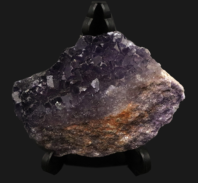 ズッシリ手のひらサイズ！イリノイ州ショーニータウン（Shawneetown）産のフローライト（Fluorite）の原石（その1）