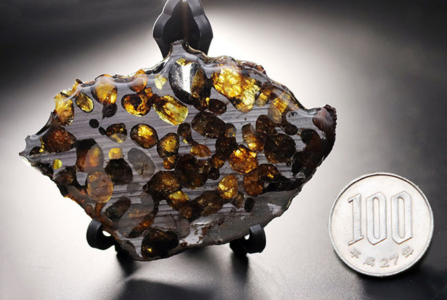 保存状態良好、ケニア産パラサイト隕石のピース 隕石 販売
