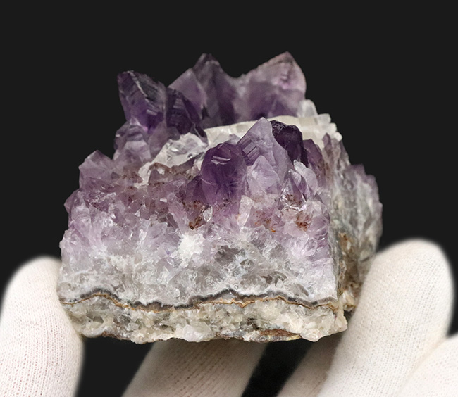 ナチュラル！ブラジル産の宝石、アメシスト（Amethyst）の原石（その5）