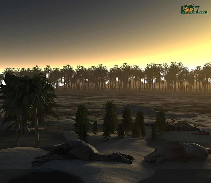 恐竜 絶滅の様子